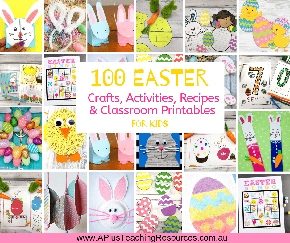 100 Easter Activities For Kids Printables Crafts Recipes