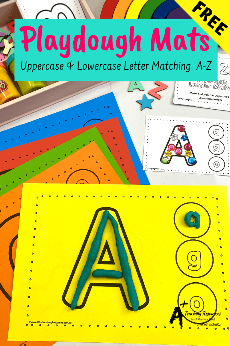 free letter playdough mat printables a plus teaching resources