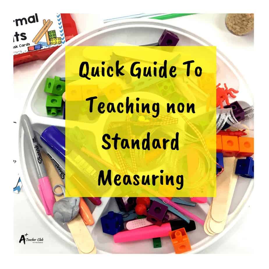 Non Standard Measurement Activities {Our Secret Weapon!}
