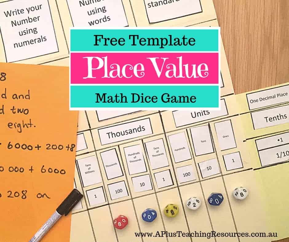 The Best Place Value Folder Game Printable For Free