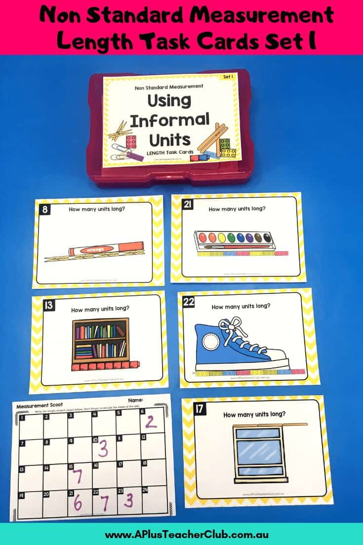 Measuring Length & Mass Task Cards – A Plus Teaching Resources